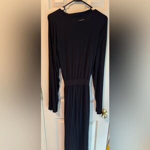 Calvin Klein Black Long RobeM. M /L